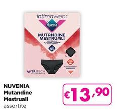 Offerta per Nuvenia - Mutandine Mestruali a 13,9€ in La Saponeria