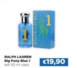 Offerta per Ralph Lauren - Big Pony Blue 1 a 19,9€ in La Saponeria