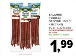 Offerta per Salame a 1,99€ in Todis