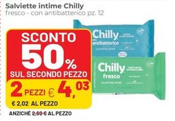 Offerta per Chilly - Salviette Intime a 2,02€ in Coop