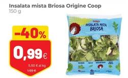 Offerta per Coop - insalata Mista Briosa Origine a 0,99€ in Coop