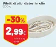 Offerta per Filetti Di Alici Distesi In Olio a 2,99€ in Coop