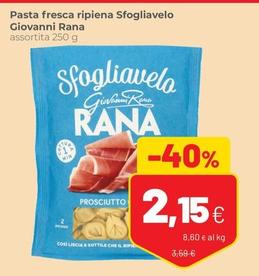 Offerta per Pasta Fresca Ripiena Sfogliavelo a 2,15€ in Coop