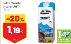 Offerta per Latte Trento - Intero UHT a 1,19€ in Coop