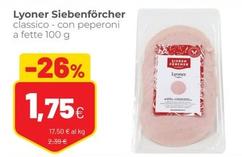 Offerta per Siebenförcher - Lyoner  a 1,75€ in Coop