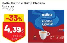 Offerta per Lavazza - Caffè Crema E Gusto Classico a 4,39€ in Coop