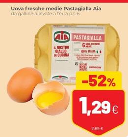 Offerta per Aia - Uova Fresche Medie Pastagialla a 1,29€ in Coop