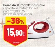 Offerta per Girmi - Ferro Da Stiro STO100 a 15,9€ in Coop