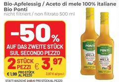 Offerta per Ponti - Aceto Di Mele 100% Italiane a 1,99€ in Coop