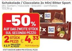 Offerta per Ritter Sport - Cioccolato 2x Mini a 2,17€ in Coop