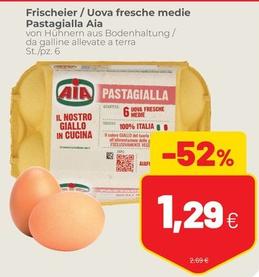 Offerta per Aia - Uova Fresche Medie Pastagialla a 1,29€ in Coop