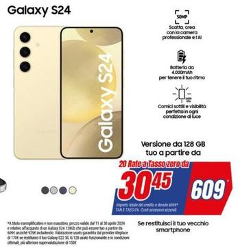 Offerta per Samsung Galaxy a 30,45€ in Leonardelli