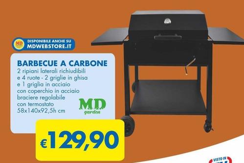 Offerta per Barbecue A Carbone a 129,9€ in MD