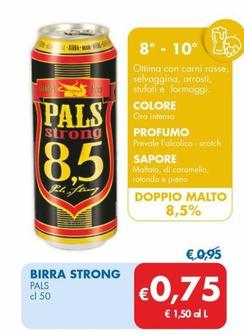 Offerta per Pals Strong - Birra a 0,75€ in MD
