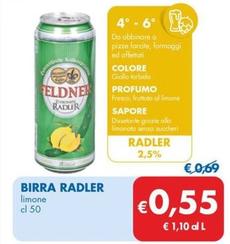 Offerta per Radler - Birra a 0,55€ in MD