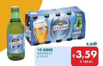 Offerta per Materdeus - 10 Birre a 3,59€ in MD