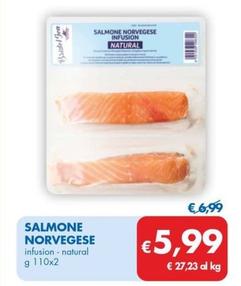 Offerta per Salmone Norvegese a 5,99€ in MD