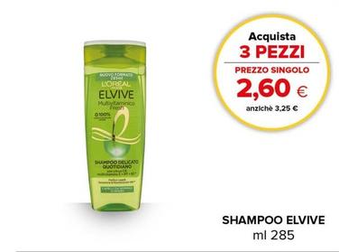Offerta per L'oreal - Shampoo Elvive a 2,6€ in Oasi