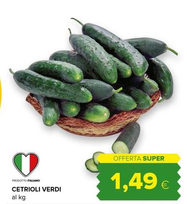Offerta per Cetrioli Verdi a 1,49€ in Oasi
