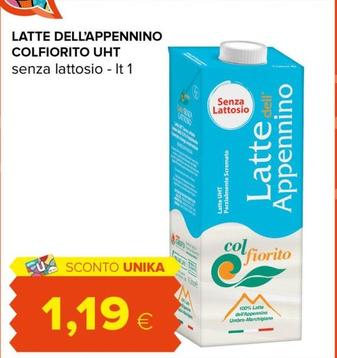 Offerta per Colfiorito - Latte Dell'appennino UHT a 1,19€ in Oasi