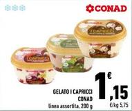 Offerta per Conad - Gelato I Capricci a 1,15€ in Conad