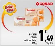 Offerta per Conad - Biscotti a 1,49€ in Conad