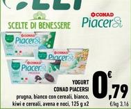Offerta per Conad - Piacersi Yogurt a 0,79€ in Conad