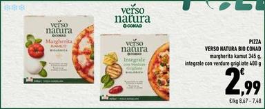 Offerta per Conad - Verso Natura Bio Pizza a 2,99€ in Conad