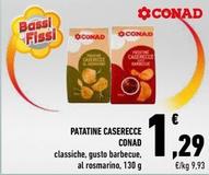 Offerta per Conad - Patatine Caserecce a 1,29€ in Conad