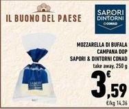 Offerta per Conad - Sapori & Dintorni Mozzarella Di Bufala Campana DOP a 3,59€ in Conad