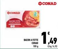 Offerta per Conad - Bacon A Fette a 1,49€ in Conad