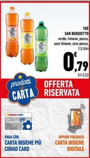 Offerta per San Benedetto - The a 0,79€ in Conad Superstore