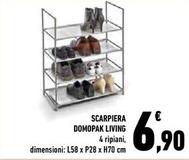 Offerta per Domopak Living - Scarpiera a 6,9€ in Conad Superstore