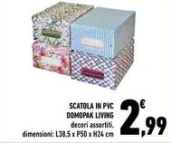 Offerta per Domopak Living - Scatola In Pvc a 2,99€ in Conad Superstore