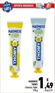 Offerta per Thomy - Maionese a 1,49€ in Conad Superstore