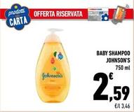 Offerta per Johnson's - Baby Shampoo a 2,59€ in Conad Superstore