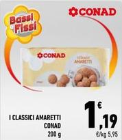 Offerta per  Conad - I Classici Amaretti  a 1,19€ in Conad City