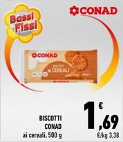 Offerta per  Conad - Biscotti  a 1,69€ in Conad City