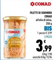 Offerta per  Conad - Filetti Di Sgombro  a 3,99€ in Conad City
