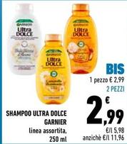 Offerta per  Garnier - Shampoo Ultra Dolce  a 2,99€ in Conad City