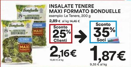 Offerta per Bonduelle - Insalate Tenere Maxi Formato a 2,16€ in Coop