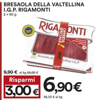 Offerta per Rigamonti - Bresaola Della Valtellina I.G.P. a 6,9€ in Coop