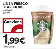 Offerta per Starbucks - Linea Fresco a 1,99€ in Coop
