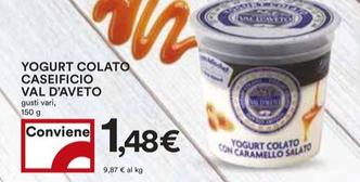 Offerta per Caseificio Val D'aveto - Yogurt Colato a 1,48€ in Coop