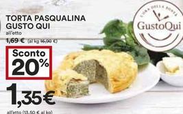 Offerta per Torta Pasqualina Gusto Qui a 1,35€ in Coop