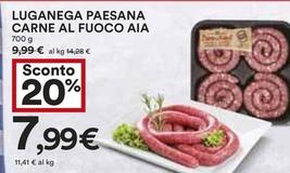 Offerta per Aia - Luganega Paesana Carne Al Fuoco a 7,99€ in Coop
