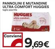 Offerta per Huggies - Pannolini E Mutandine Ultra Comfort a 9,69€ in Coop