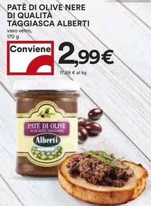 Offerta per Alberti - Patè Di Olive Nere Di Qualità Taggiasca a 2,99€ in Coop