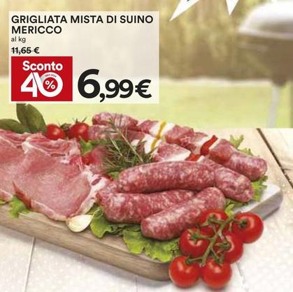 Offerta per Grigliata Mista Di Suino Mericco a 6,99€ in Coop