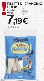 Offerta per Coop - Filetti Di Branzino a 7,19€ in Coop